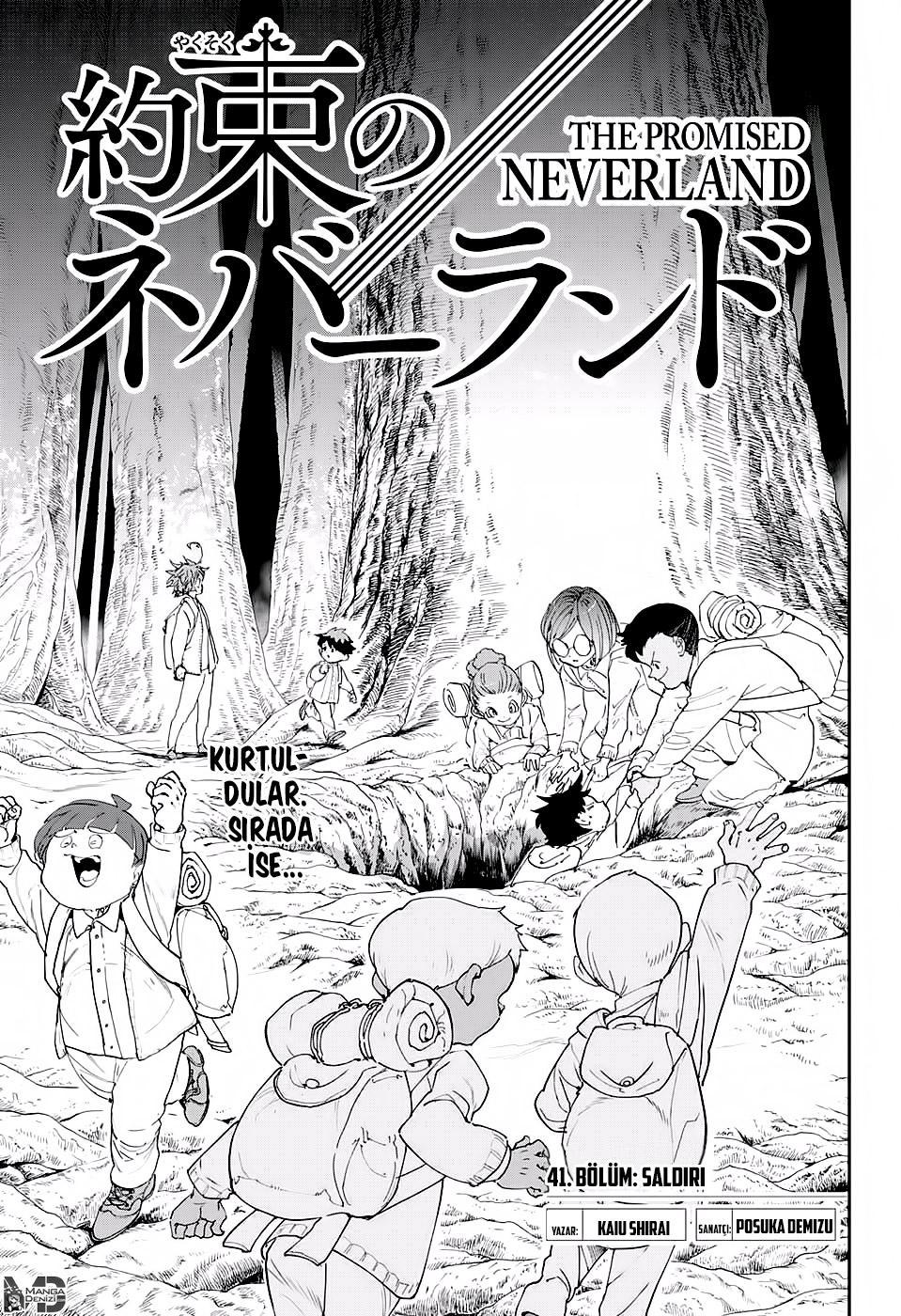 The Promised Neverland mangasının 041 bölümünün 2. sayfasını okuyorsunuz.