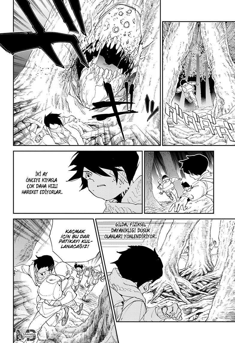 The Promised Neverland mangasının 042 bölümünün 11. sayfasını okuyorsunuz.