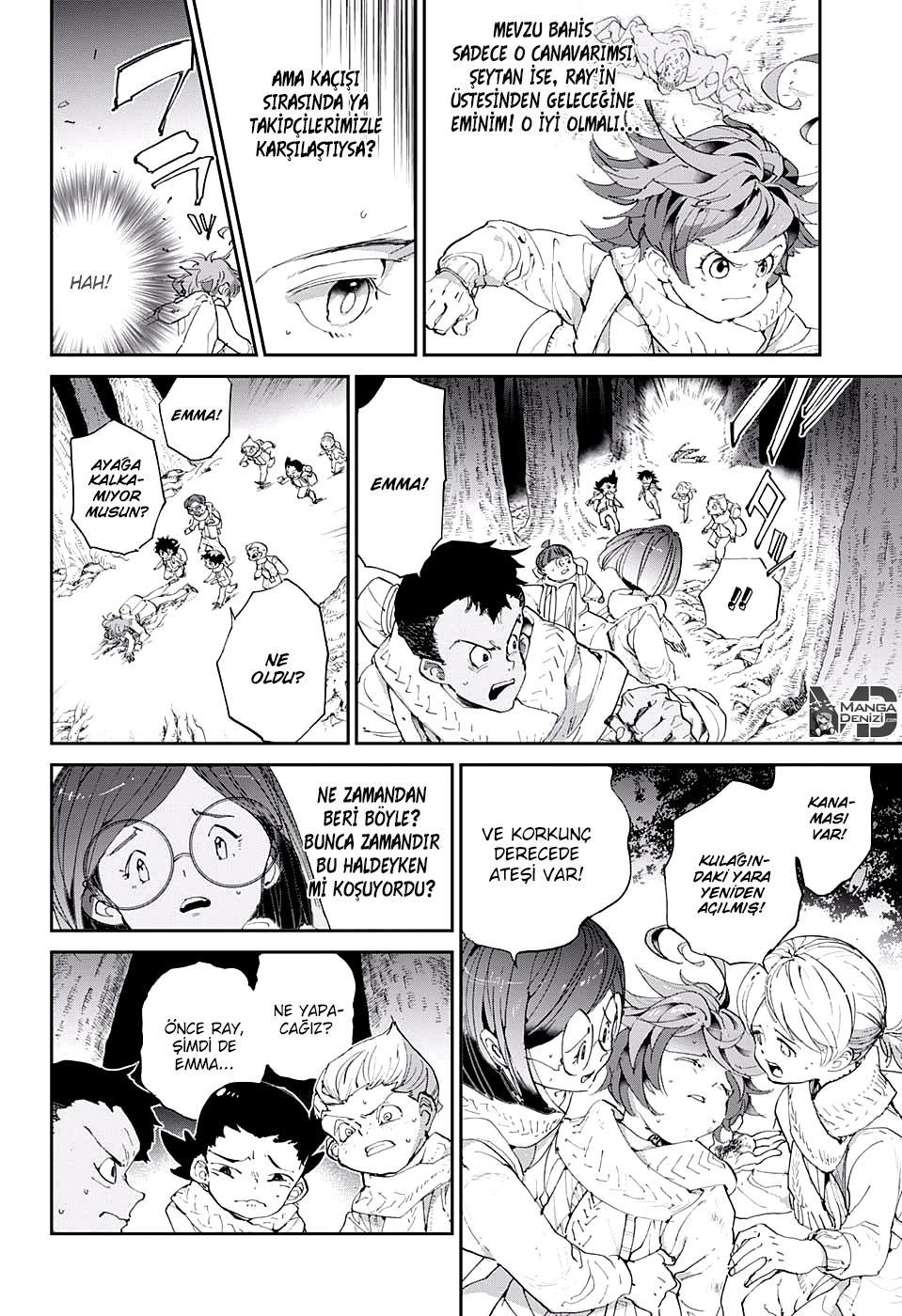 The Promised Neverland mangasının 043 bölümünün 19. sayfasını okuyorsunuz.