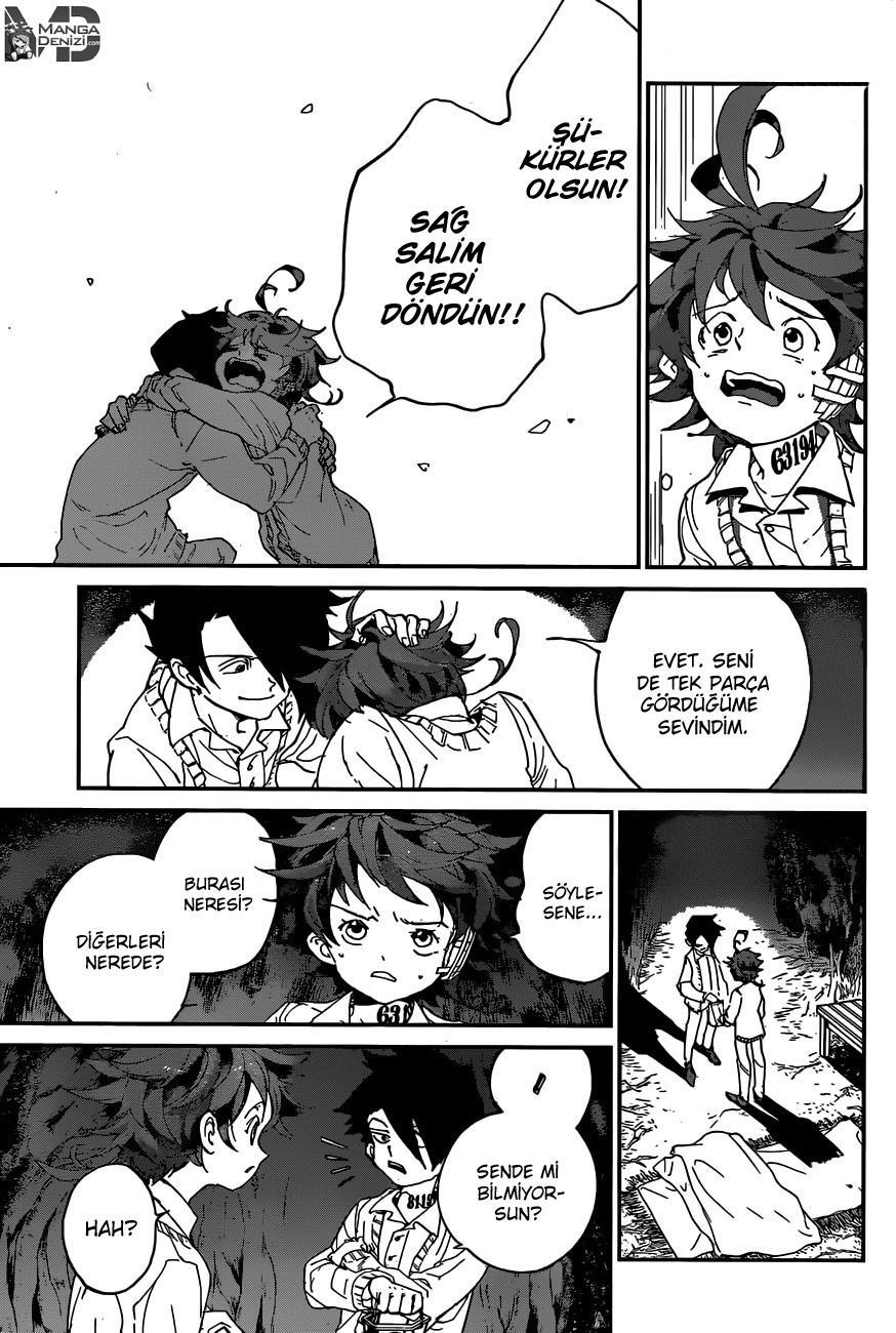 The Promised Neverland mangasının 045 bölümünün 13. sayfasını okuyorsunuz.