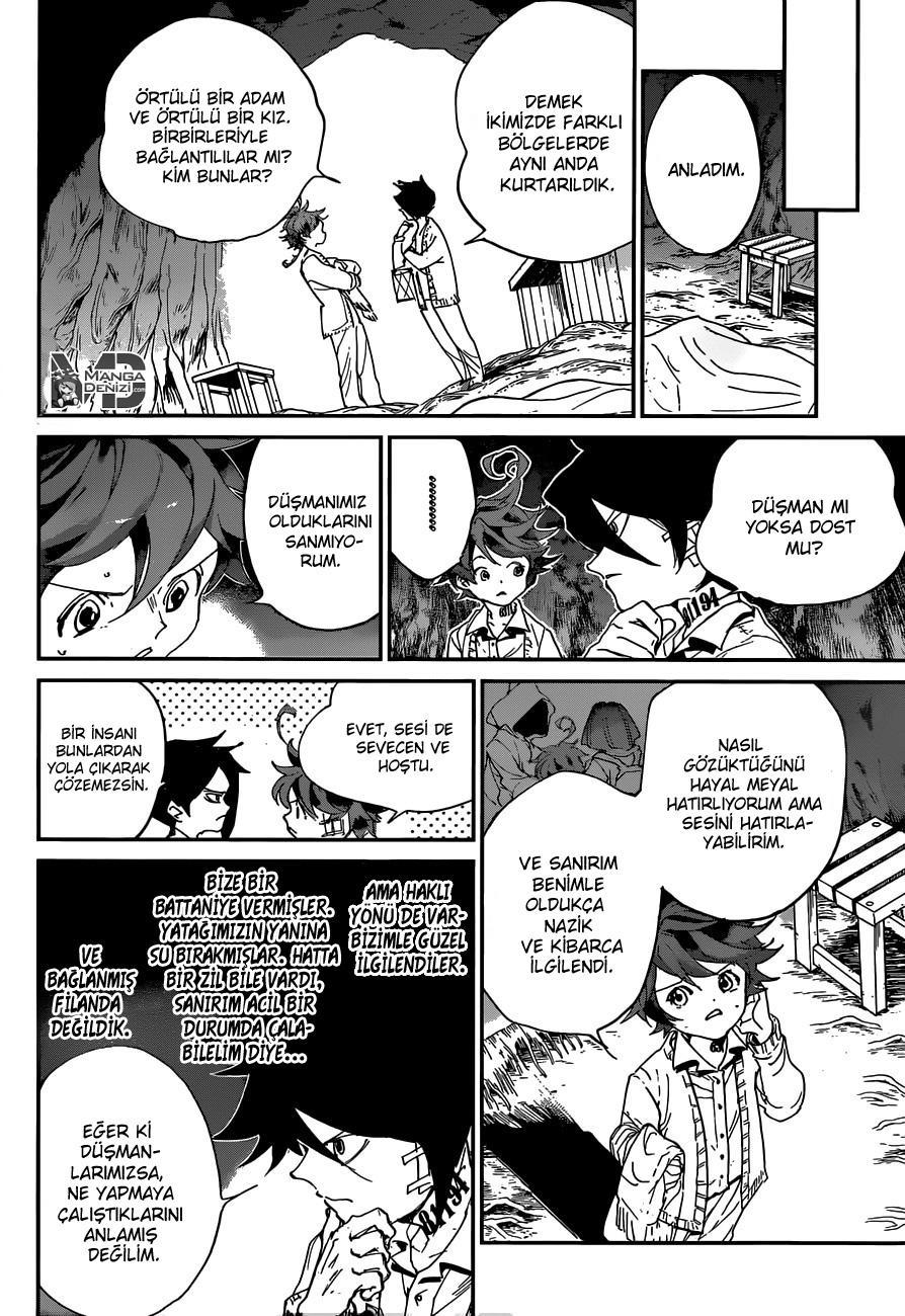 The Promised Neverland mangasının 045 bölümünün 14. sayfasını okuyorsunuz.