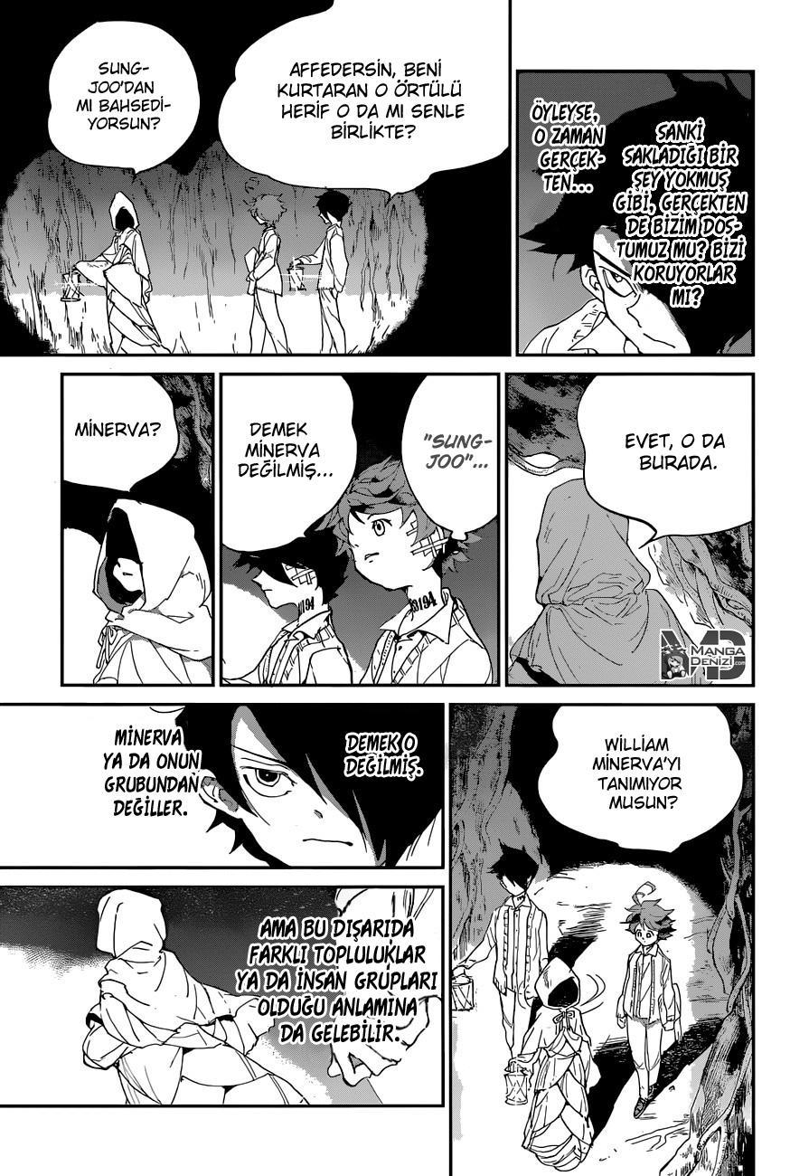 The Promised Neverland mangasının 045 bölümünün 19. sayfasını okuyorsunuz.