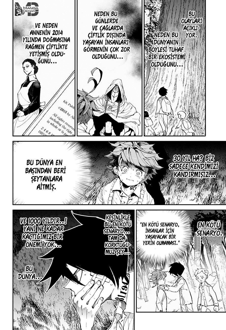 The Promised Neverland mangasının 047 bölümünün 12. sayfasını okuyorsunuz.