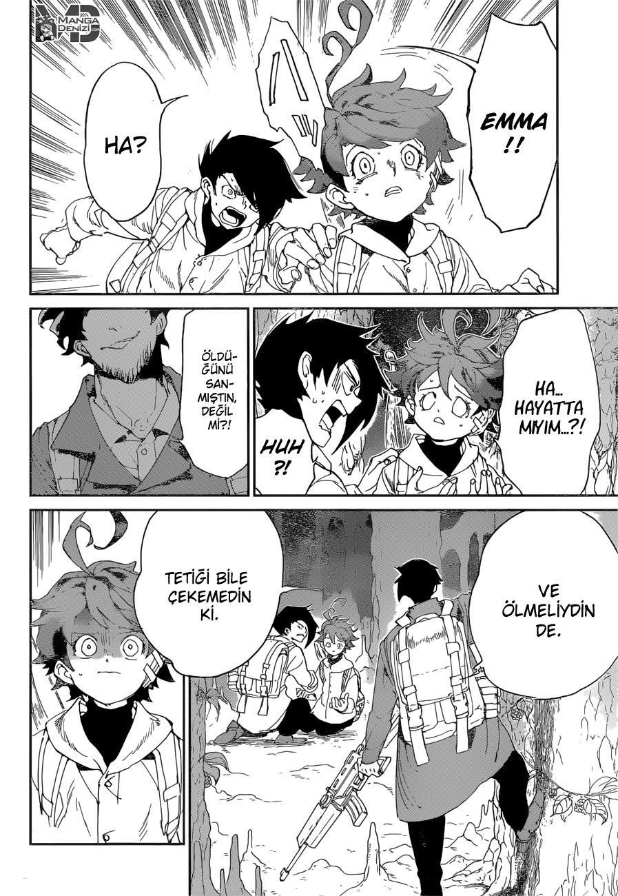 The Promised Neverland mangasının 061 bölümünün 14. sayfasını okuyorsunuz.