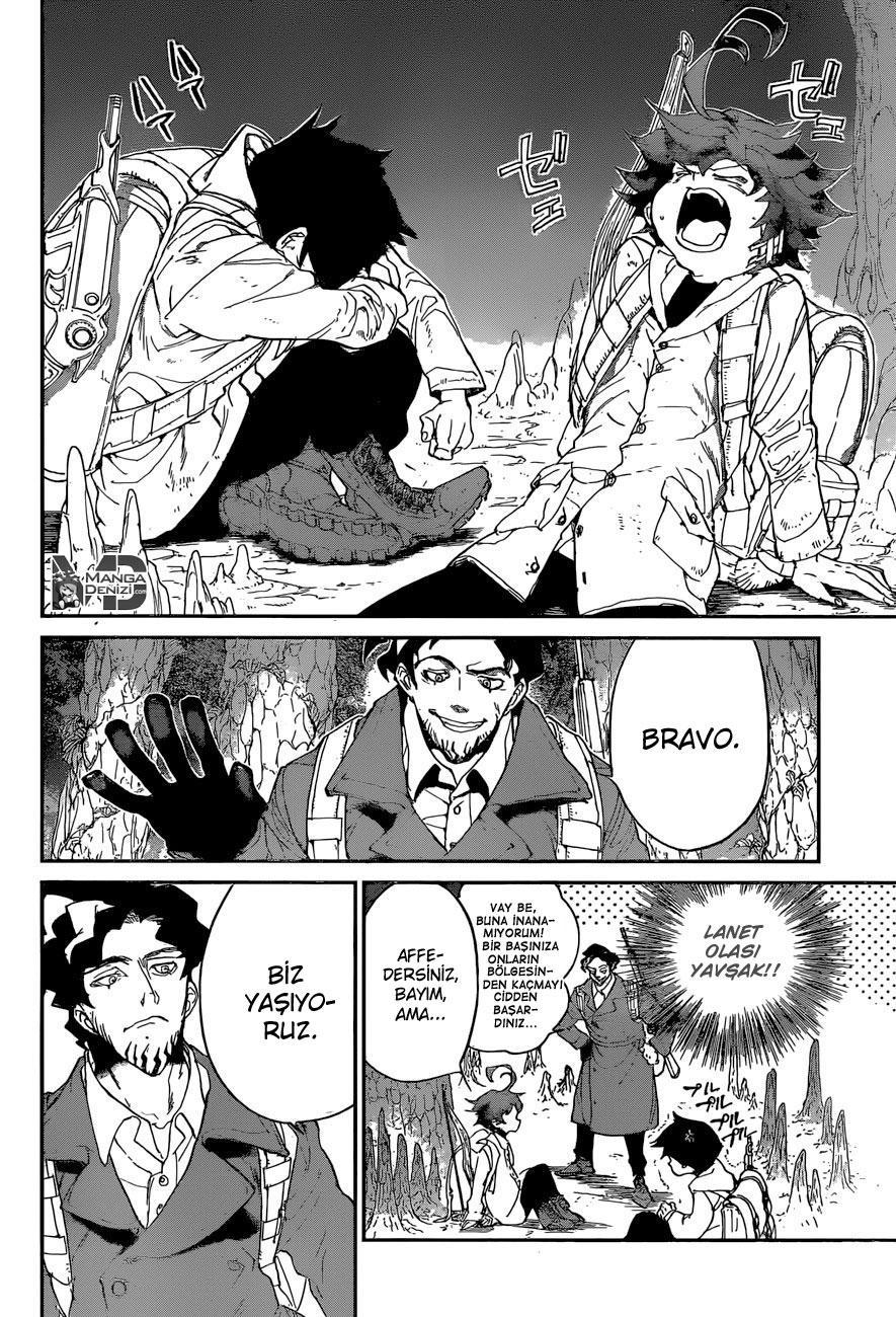 The Promised Neverland mangasının 062 bölümünün 18. sayfasını okuyorsunuz.