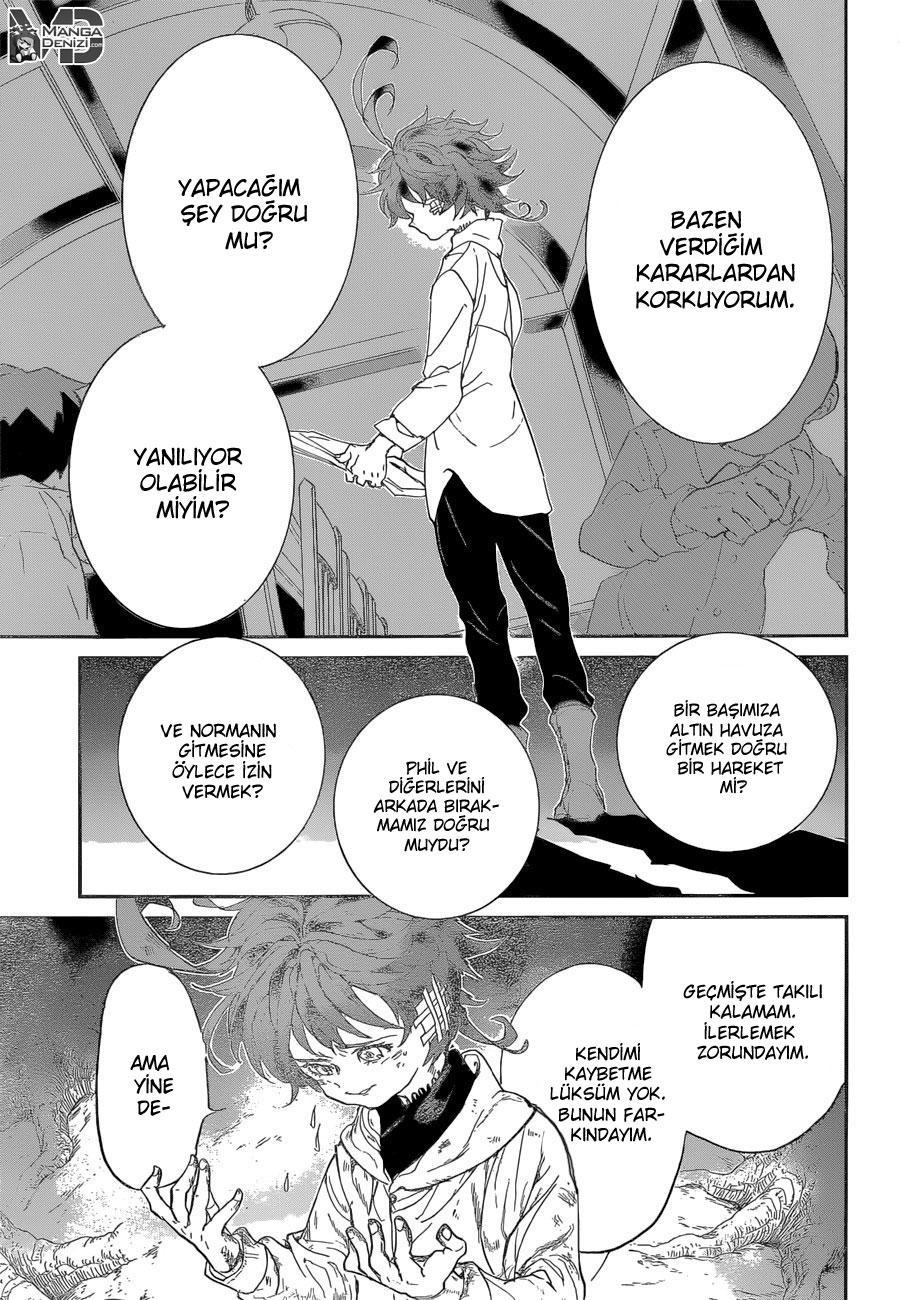 The Promised Neverland mangasının 063 bölümünün 17. sayfasını okuyorsunuz.