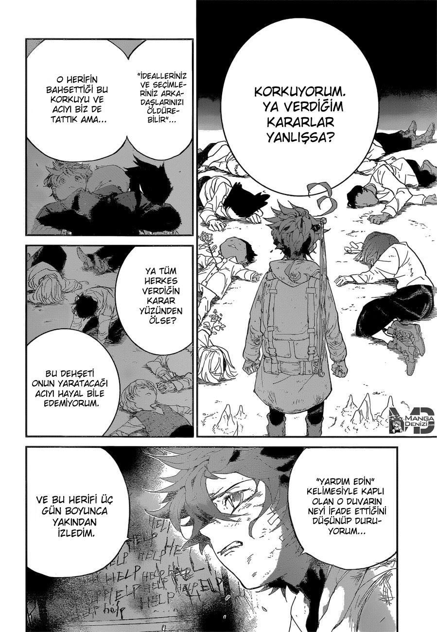 The Promised Neverland mangasının 063 bölümünün 18. sayfasını okuyorsunuz.