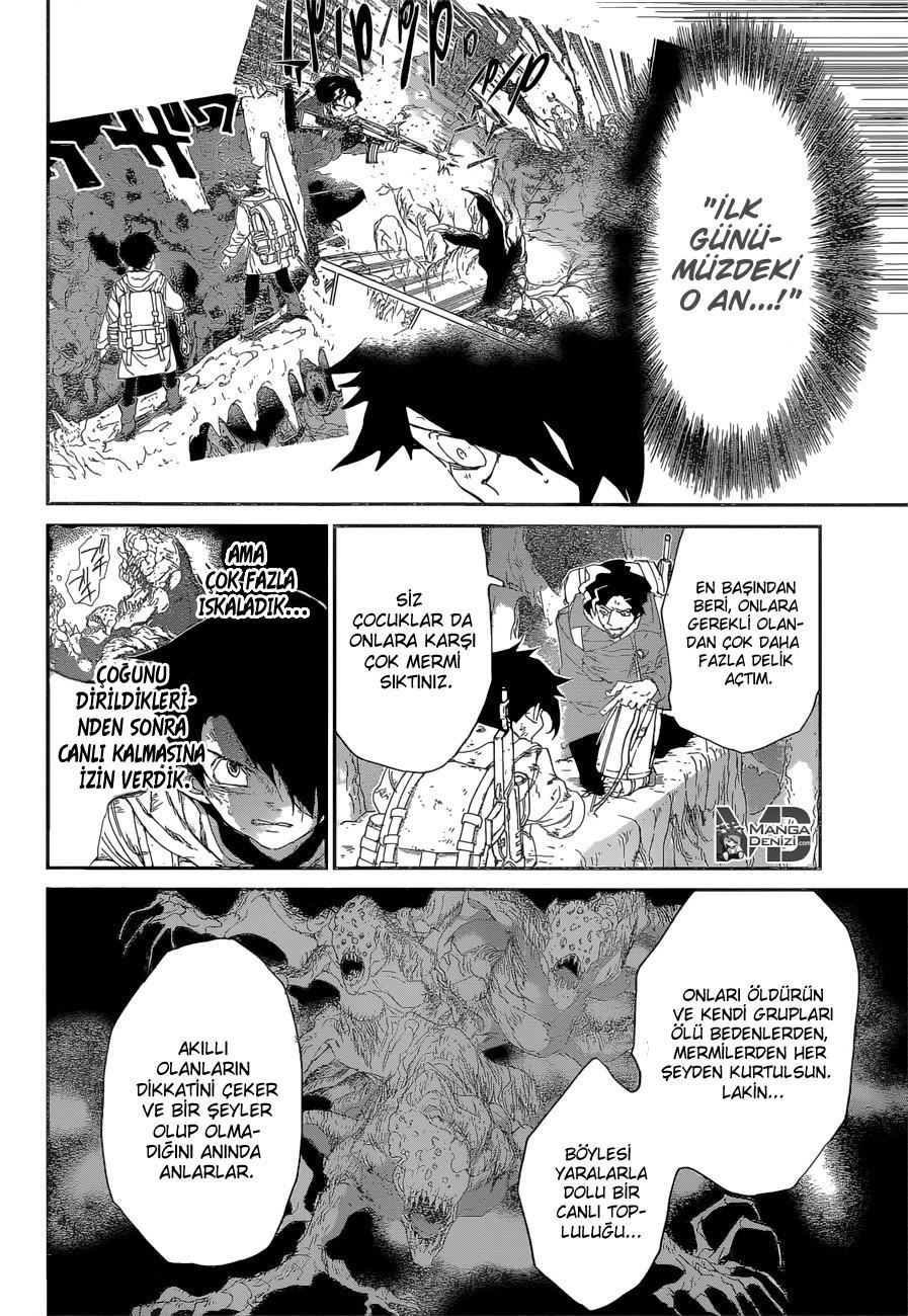 The Promised Neverland mangasının 065 bölümünün 13. sayfasını okuyorsunuz.