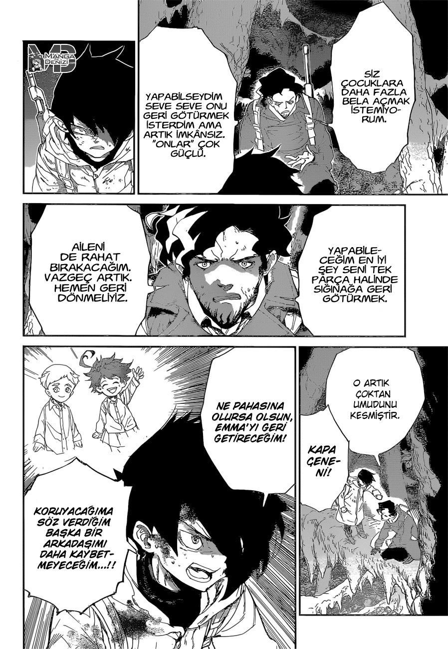 The Promised Neverland mangasının 065 bölümünün 15. sayfasını okuyorsunuz.