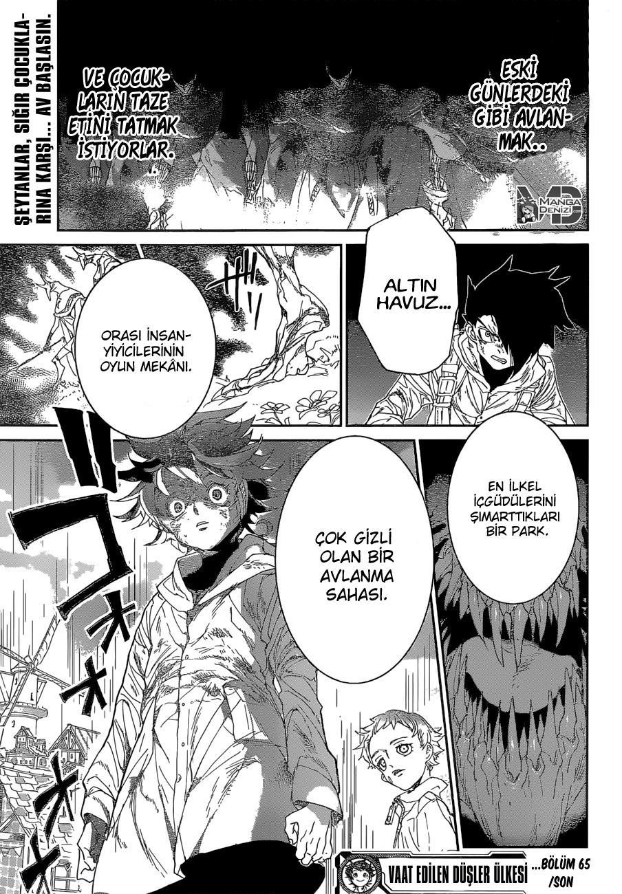 The Promised Neverland mangasının 065 bölümünün 20. sayfasını okuyorsunuz.