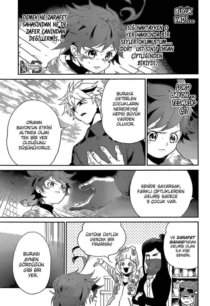 The Promised Neverland mangasının 069 bölümünün 11. sayfasını okuyorsunuz.