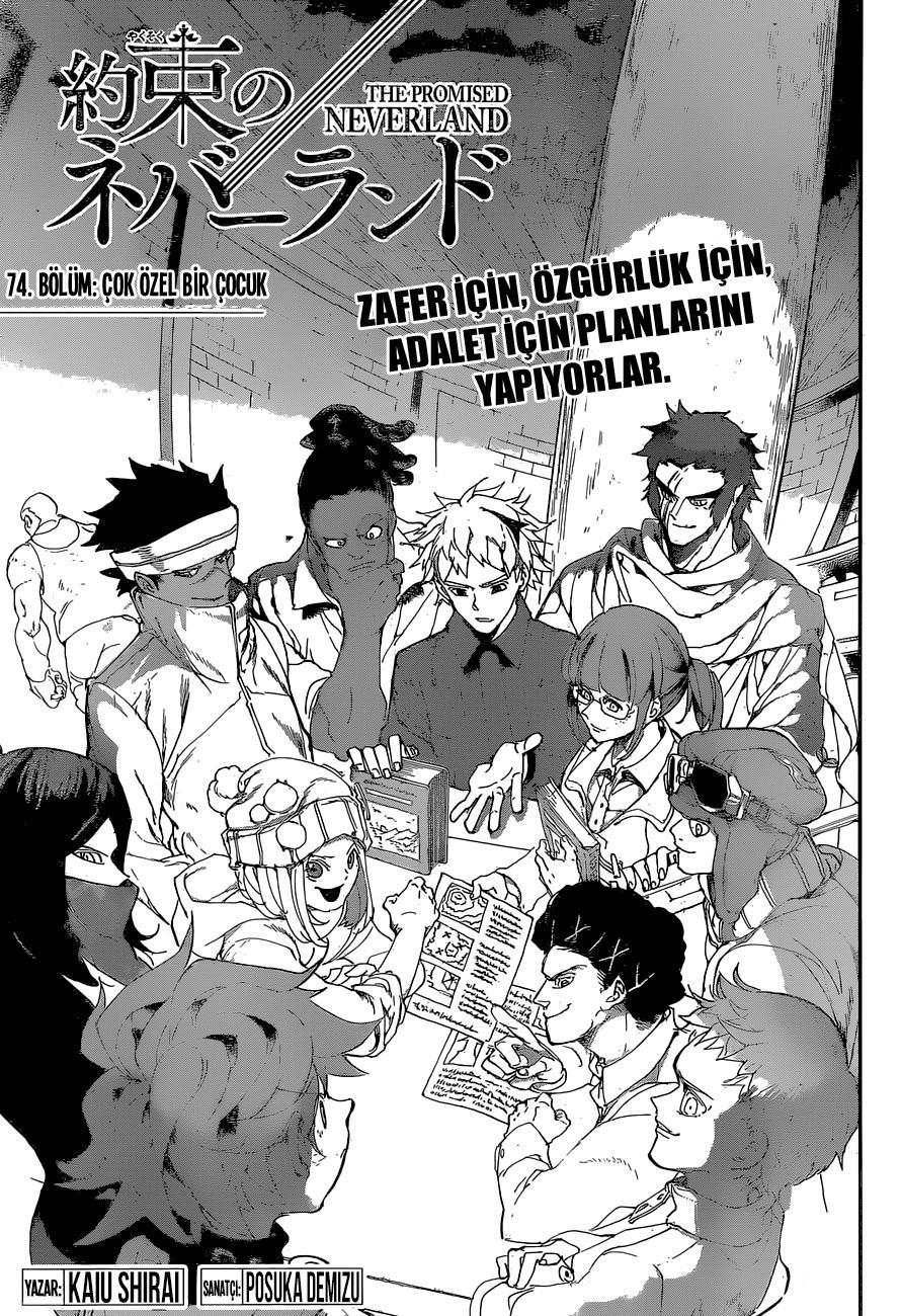 The Promised Neverland mangasının 074 bölümünün 4. sayfasını okuyorsunuz.