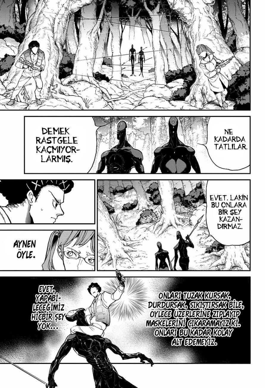 The Promised Neverland mangasının 078 bölümünün 18. sayfasını okuyorsunuz.