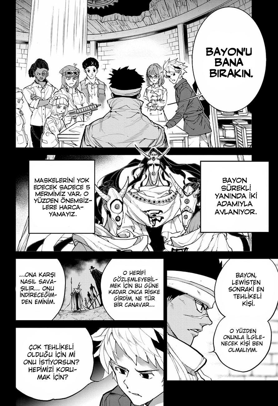 The Promised Neverland mangasının 081 bölümünün 6. sayfasını okuyorsunuz.