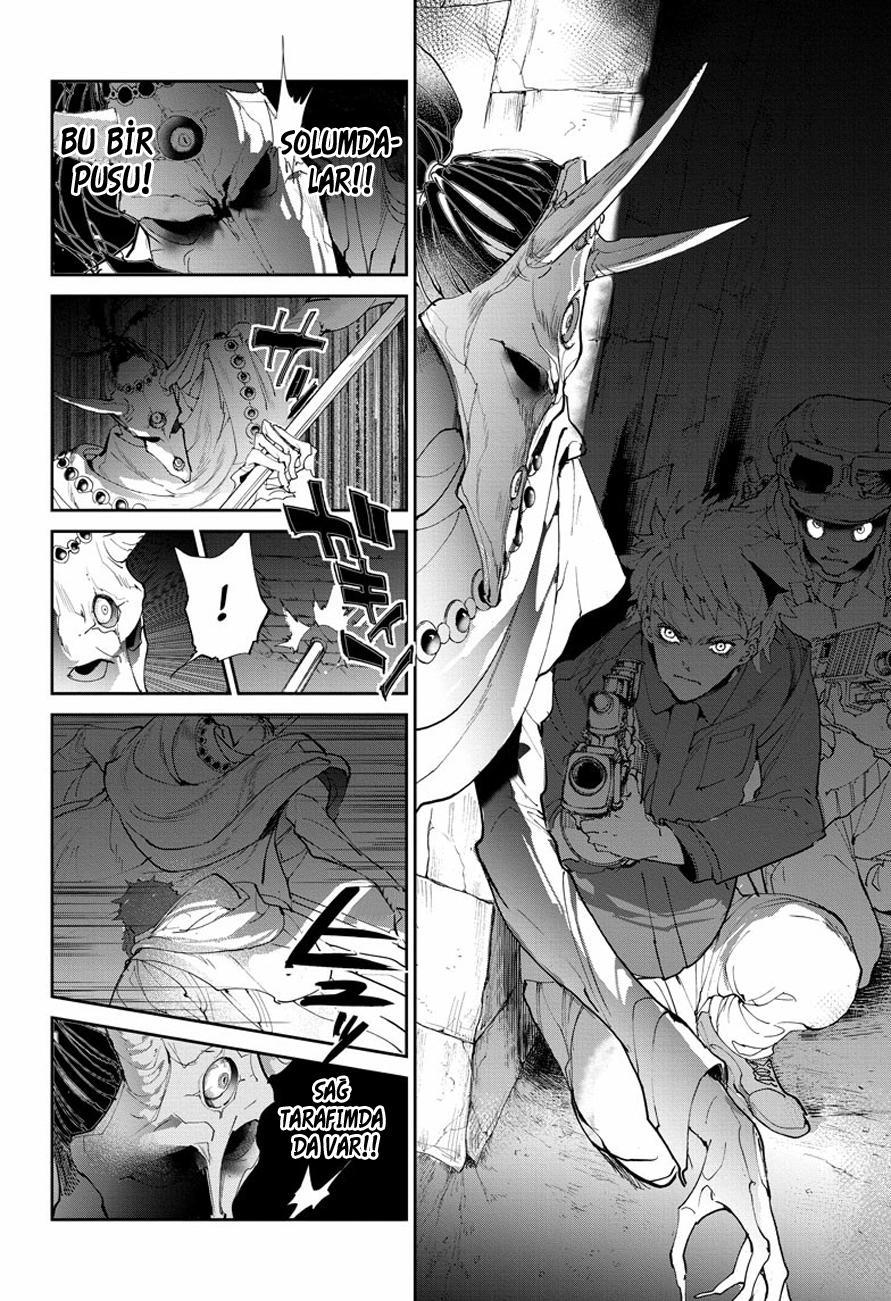 The Promised Neverland mangasının 083 bölümünün 19. sayfasını okuyorsunuz.