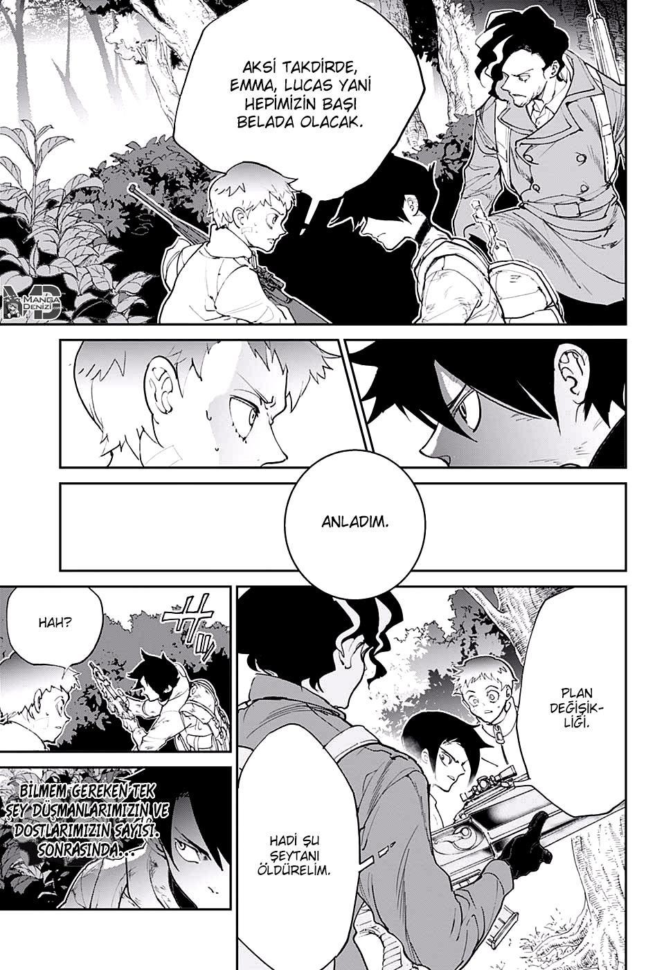 The Promised Neverland mangasının 086 bölümünün 6. sayfasını okuyorsunuz.