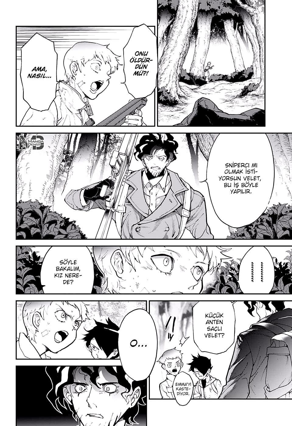 The Promised Neverland mangasının 086 bölümünün 15. sayfasını okuyorsunuz.