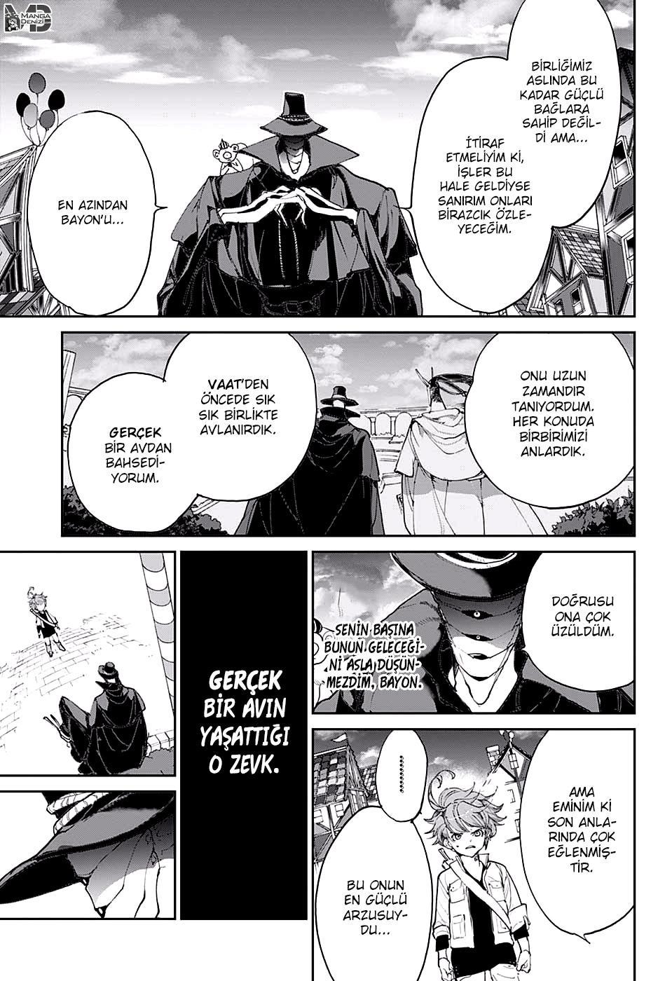 The Promised Neverland mangasının 086 bölümünün 18. sayfasını okuyorsunuz.