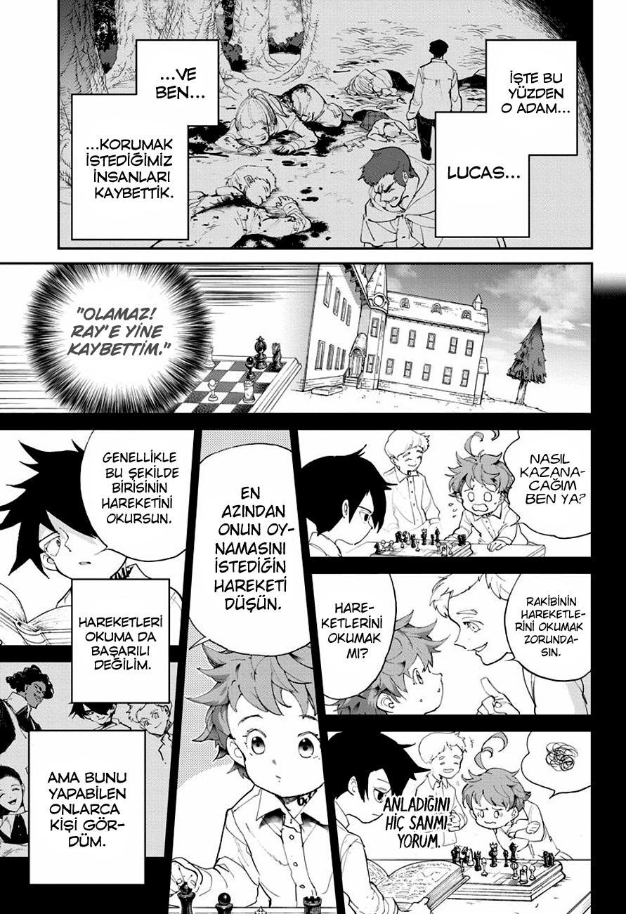 The Promised Neverland mangasının 088 bölümünün 15. sayfasını okuyorsunuz.