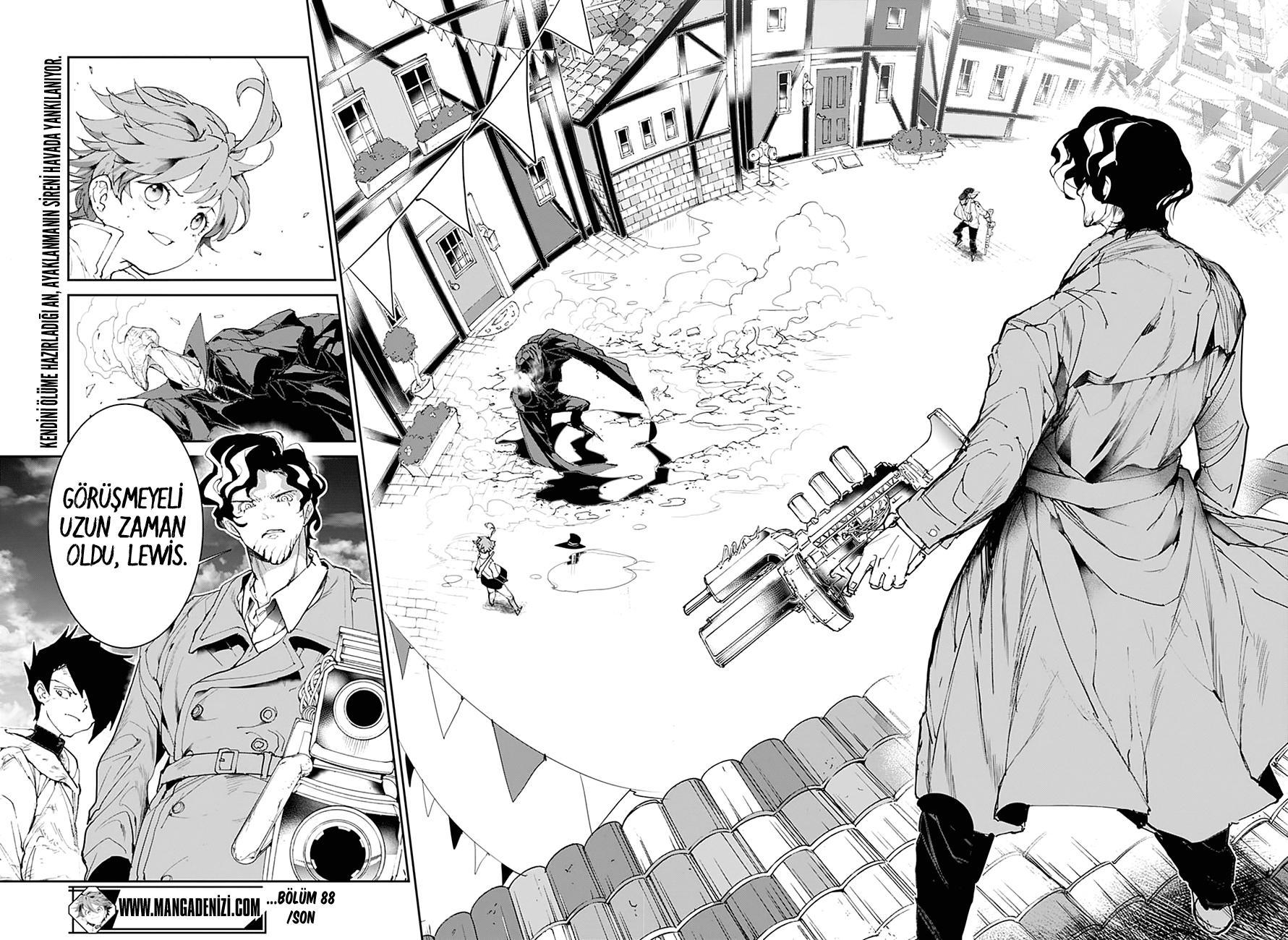 The Promised Neverland mangasının 088 bölümünün 20. sayfasını okuyorsunuz.