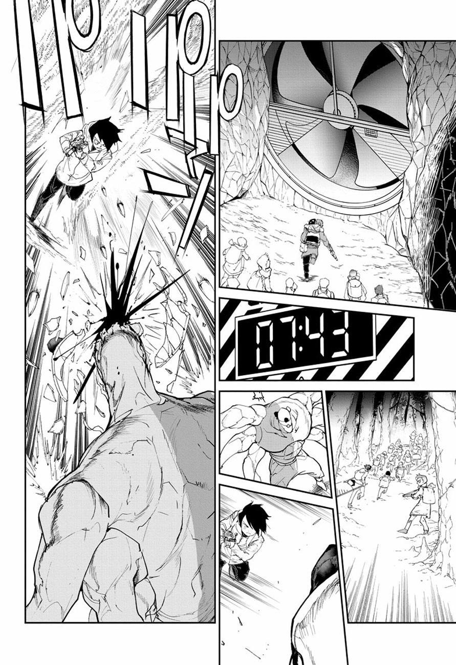The Promised Neverland mangasının 095 bölümünün 15. sayfasını okuyorsunuz.