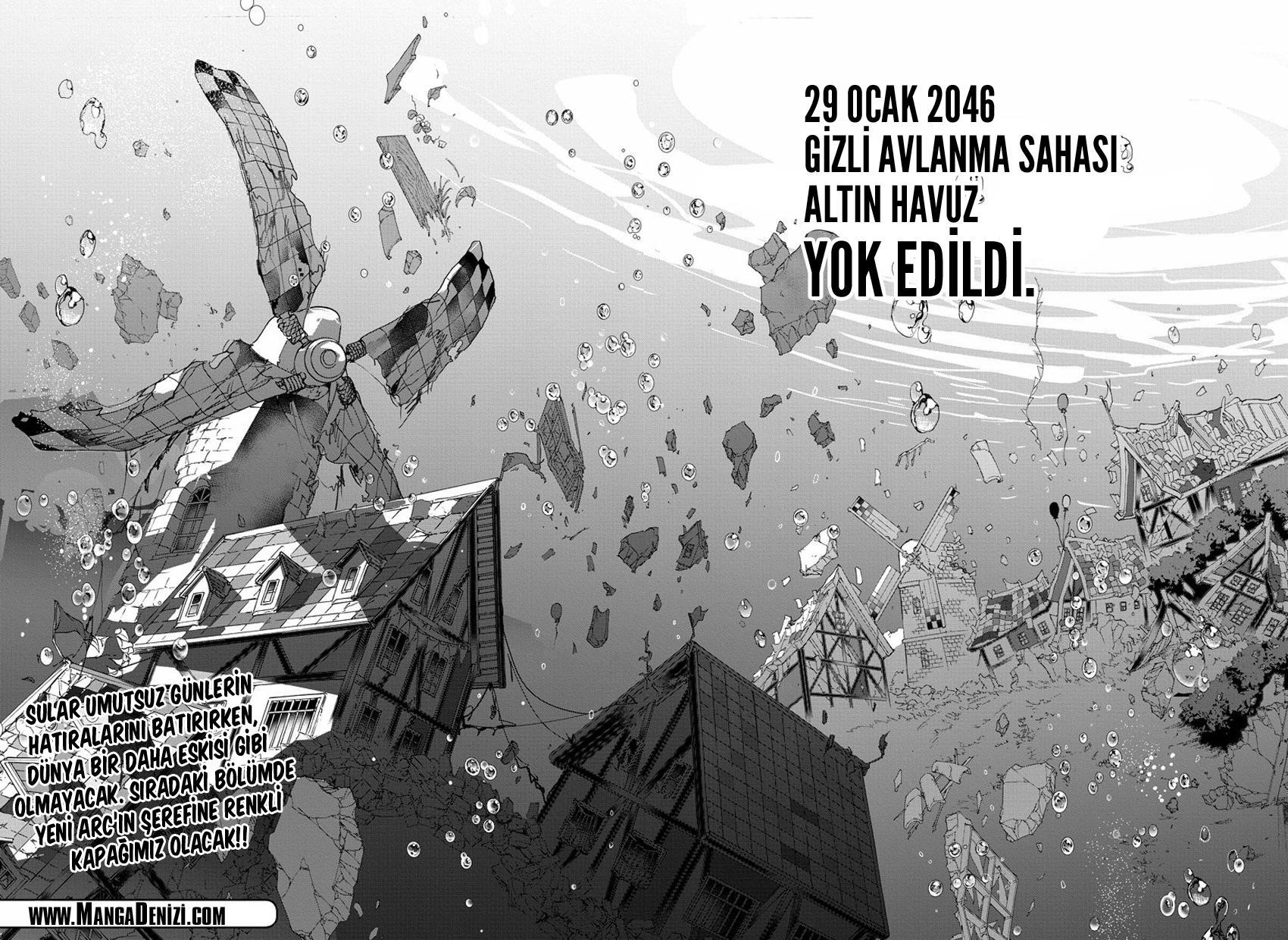The Promised Neverland mangasının 095 bölümünün 19. sayfasını okuyorsunuz.