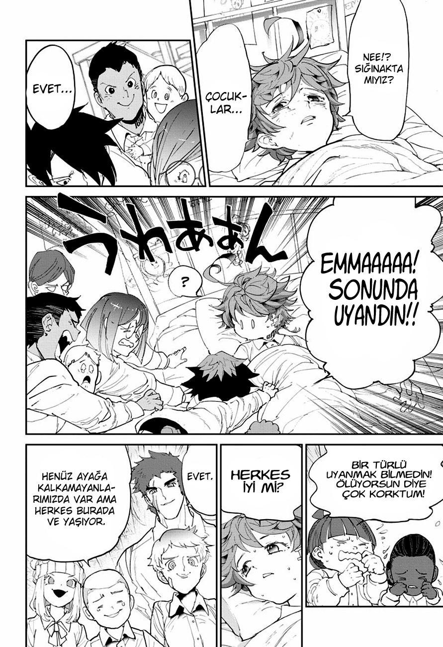 The Promised Neverland mangasının 096 bölümünün 16. sayfasını okuyorsunuz.