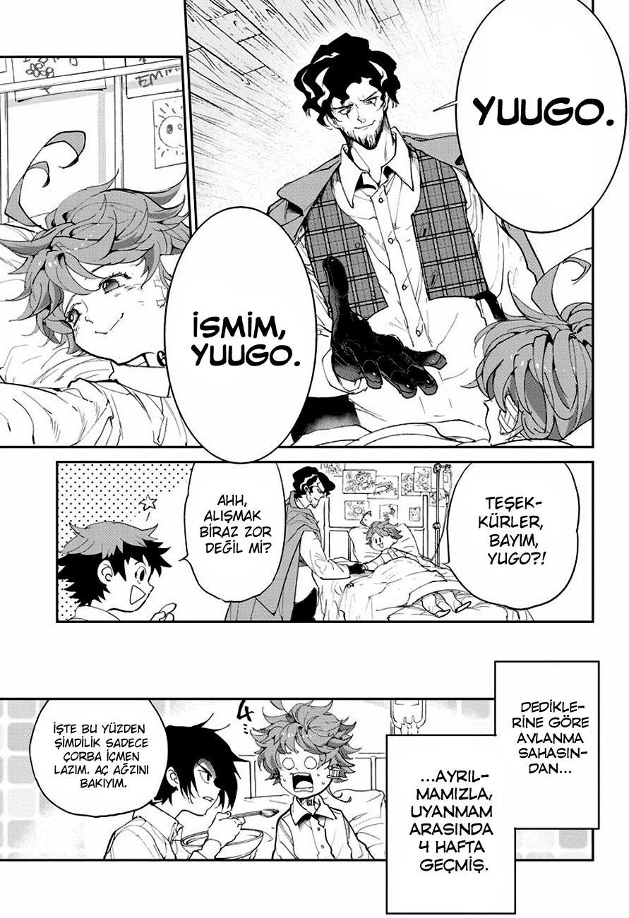 The Promised Neverland mangasının 096 bölümünün 19. sayfasını okuyorsunuz.