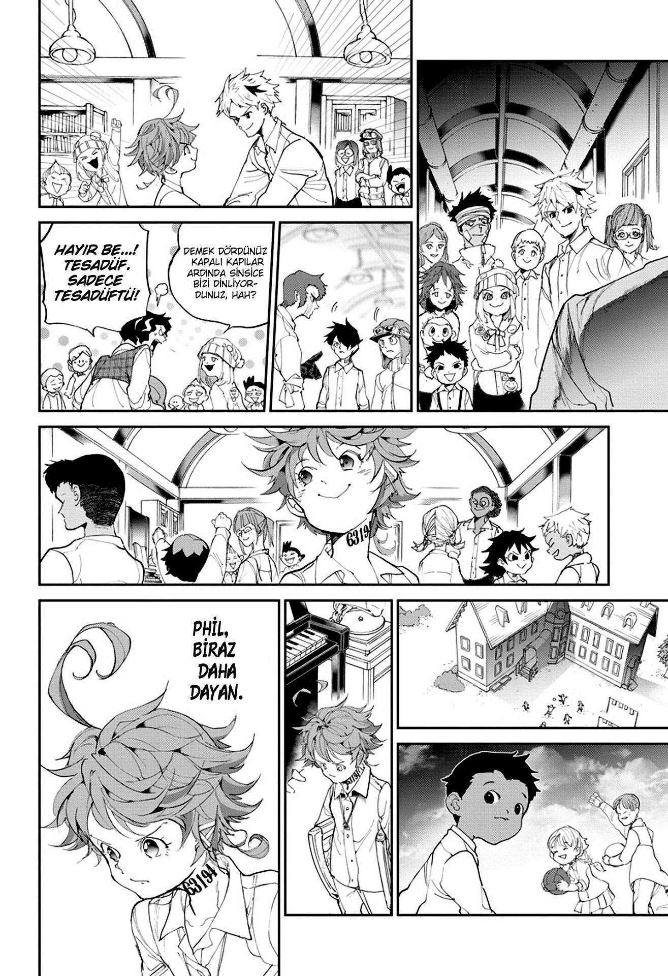 The Promised Neverland mangasının 097 bölümünün 17. sayfasını okuyorsunuz.