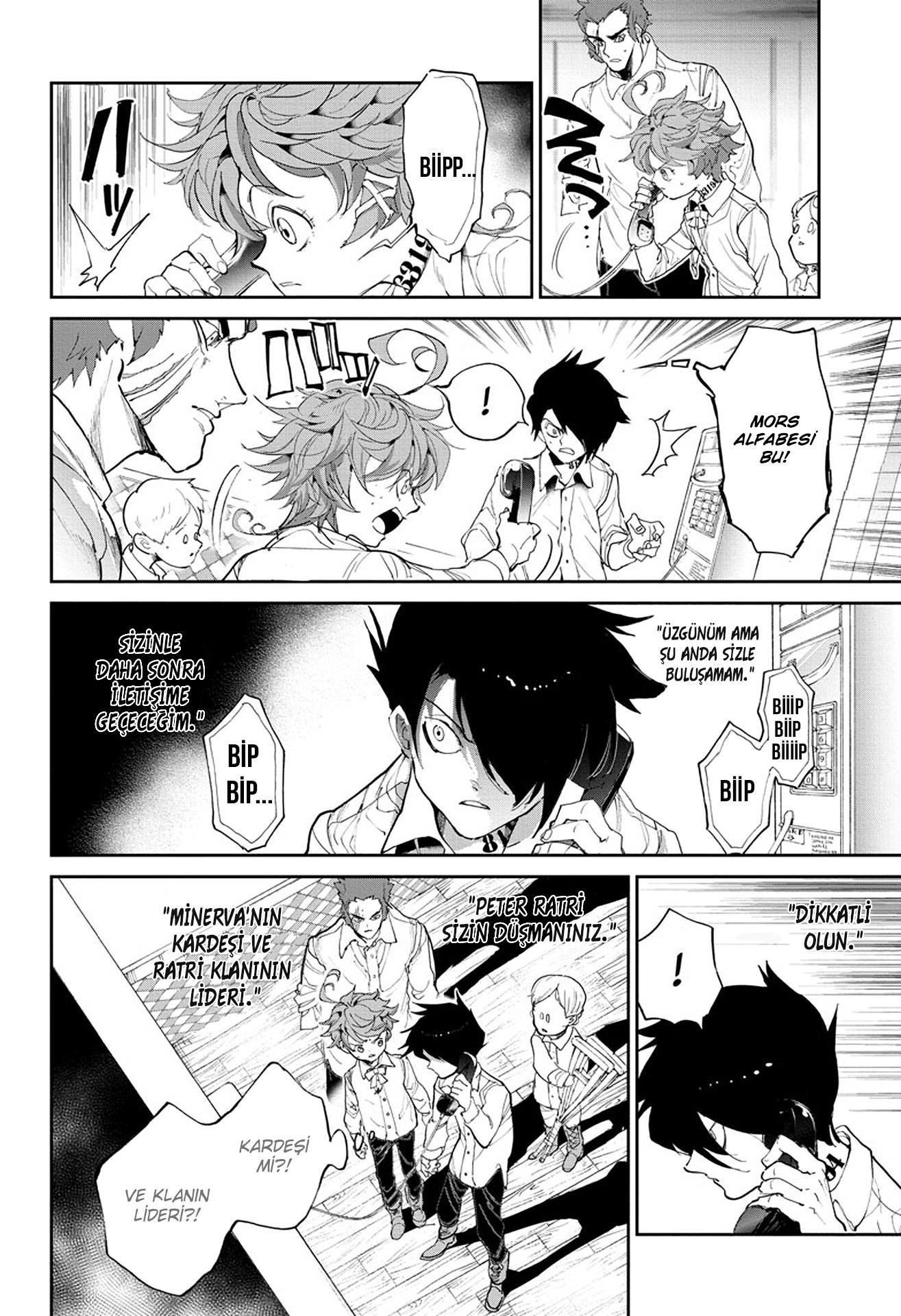 The Promised Neverland mangasının 098 bölümünün 21. sayfasını okuyorsunuz.