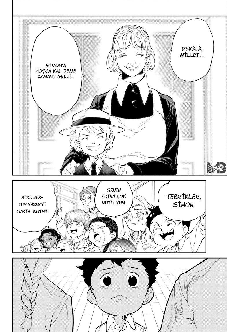 The Promised Neverland mangasının 100 bölümünün 7. sayfasını okuyorsunuz.