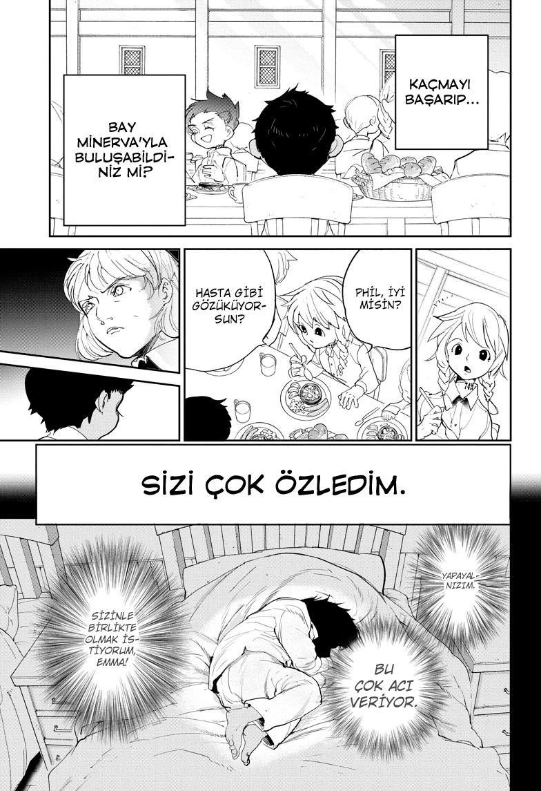 The Promised Neverland mangasının 100 bölümünün 10. sayfasını okuyorsunuz.