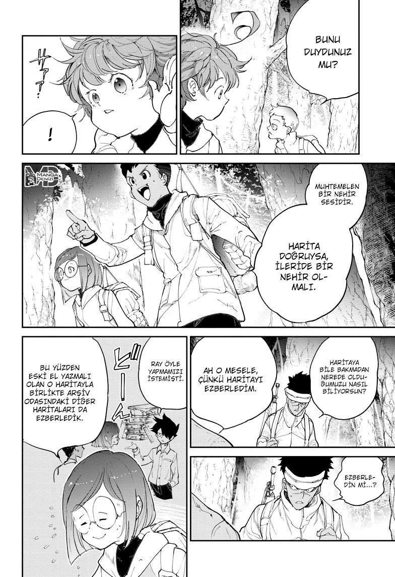 The Promised Neverland mangasının 100 bölümünün 15. sayfasını okuyorsunuz.