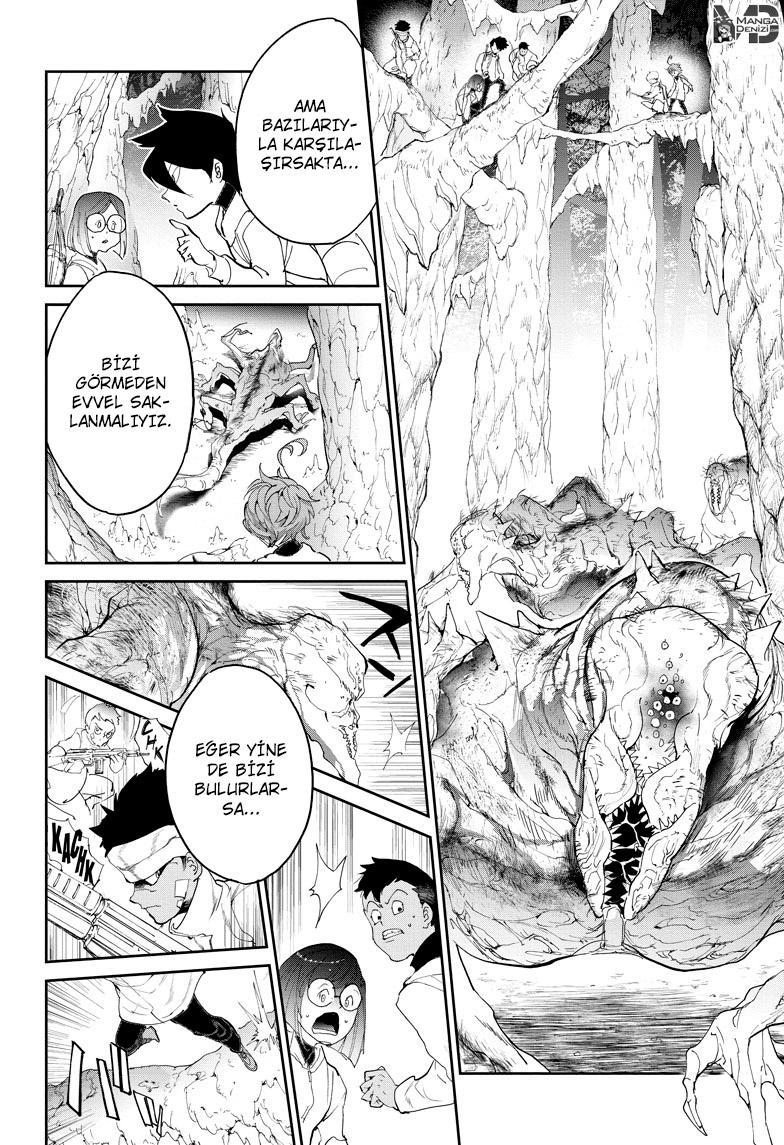 The Promised Neverland mangasının 100 bölümünün 17. sayfasını okuyorsunuz.