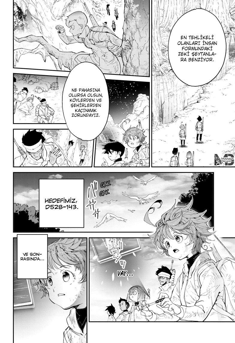 The Promised Neverland mangasının 100 bölümünün 19. sayfasını okuyorsunuz.
