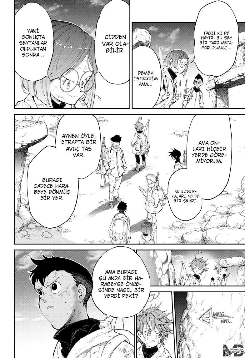 The Promised Neverland mangasının 101 bölümünün 5. sayfasını okuyorsunuz.