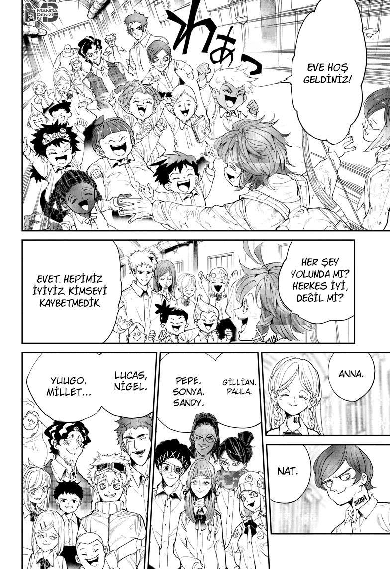 The Promised Neverland mangasının 102 bölümünün 21. sayfasını okuyorsunuz.