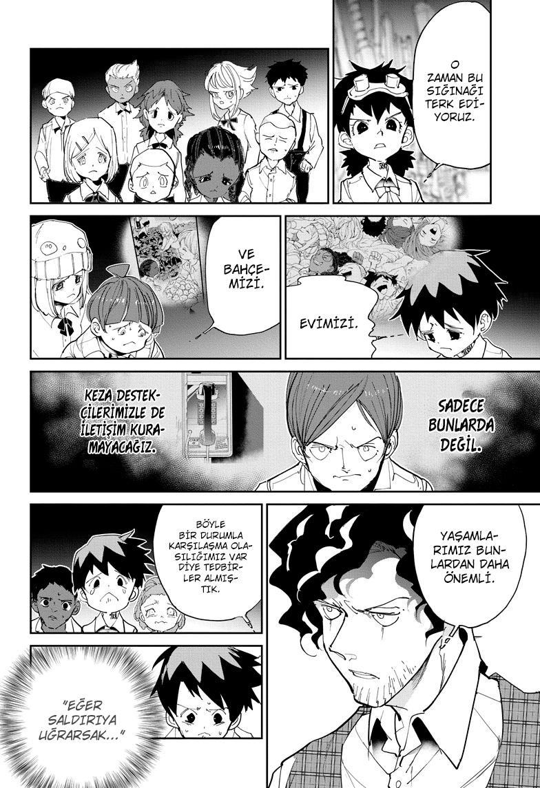 The Promised Neverland mangasının 104 bölümünün 9. sayfasını okuyorsunuz.