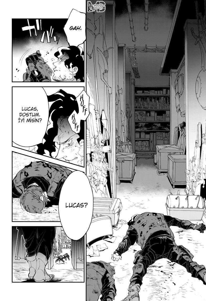 The Promised Neverland mangasının 108 bölümünün 17. sayfasını okuyorsunuz.