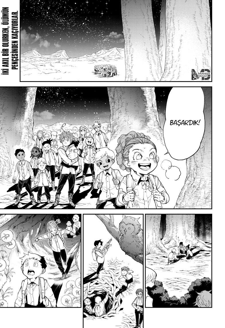 The Promised Neverland mangasının 109 bölümünün 3. sayfasını okuyorsunuz.