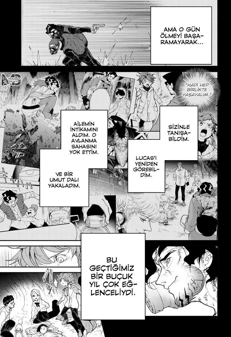 The Promised Neverland mangasının 109 bölümünün 17. sayfasını okuyorsunuz.