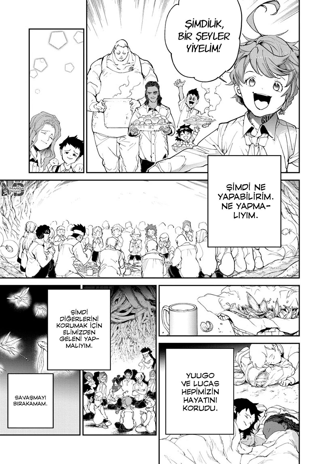 The Promised Neverland mangasının 110 bölümünün 10. sayfasını okuyorsunuz.