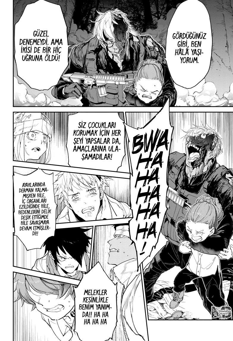 The Promised Neverland mangasının 111 bölümünün 19. sayfasını okuyorsunuz.