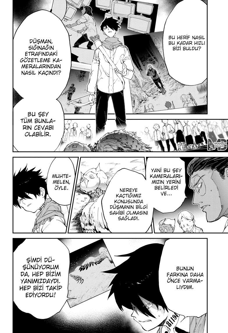 The Promised Neverland mangasının 112 bölümünün 14. sayfasını okuyorsunuz.