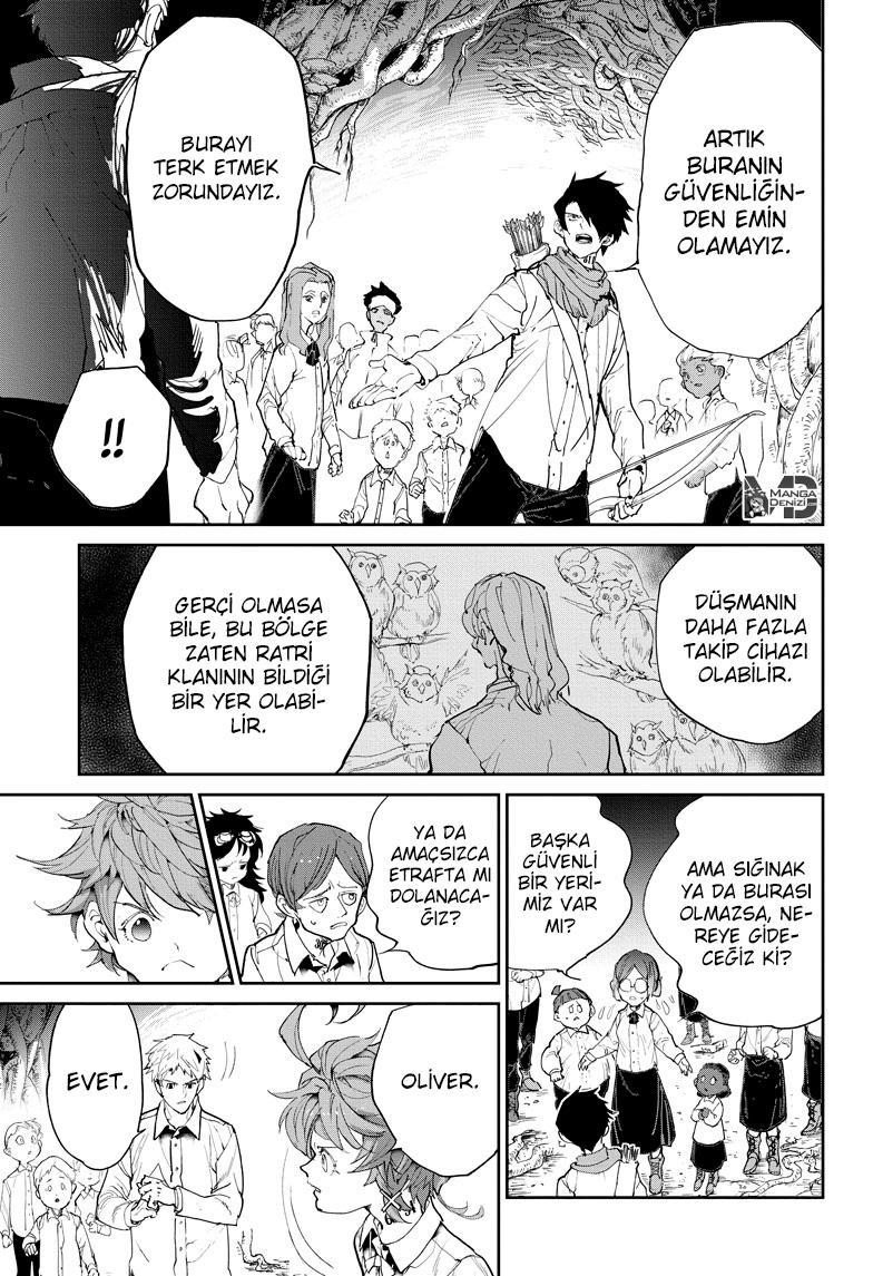 The Promised Neverland mangasının 112 bölümünün 15. sayfasını okuyorsunuz.