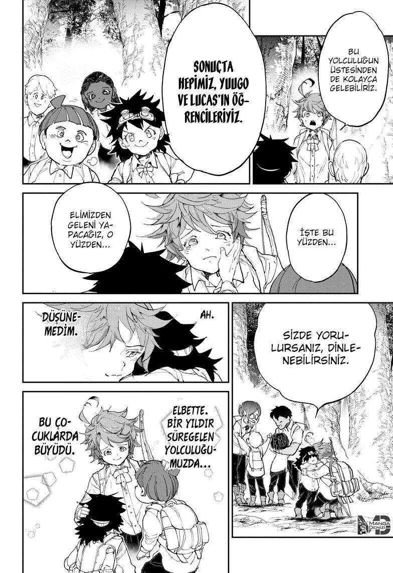 The Promised Neverland mangasının 114 bölümünün 13. sayfasını okuyorsunuz.