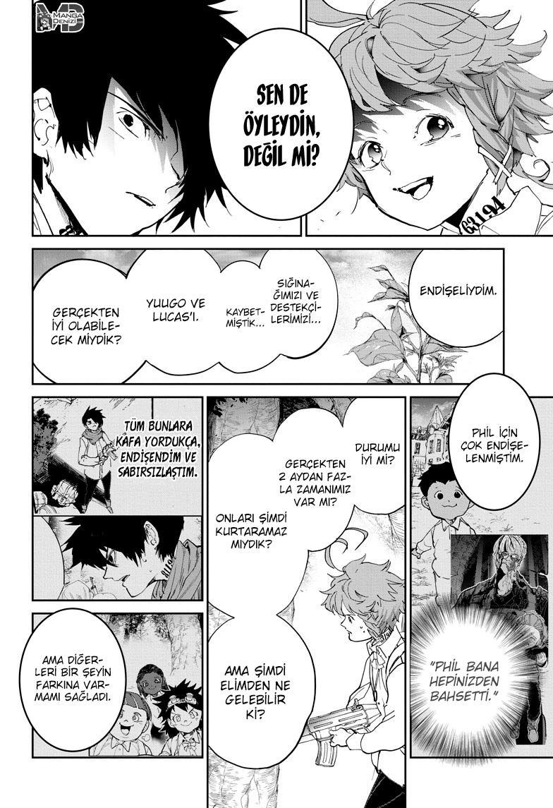 The Promised Neverland mangasının 114 bölümünün 17. sayfasını okuyorsunuz.