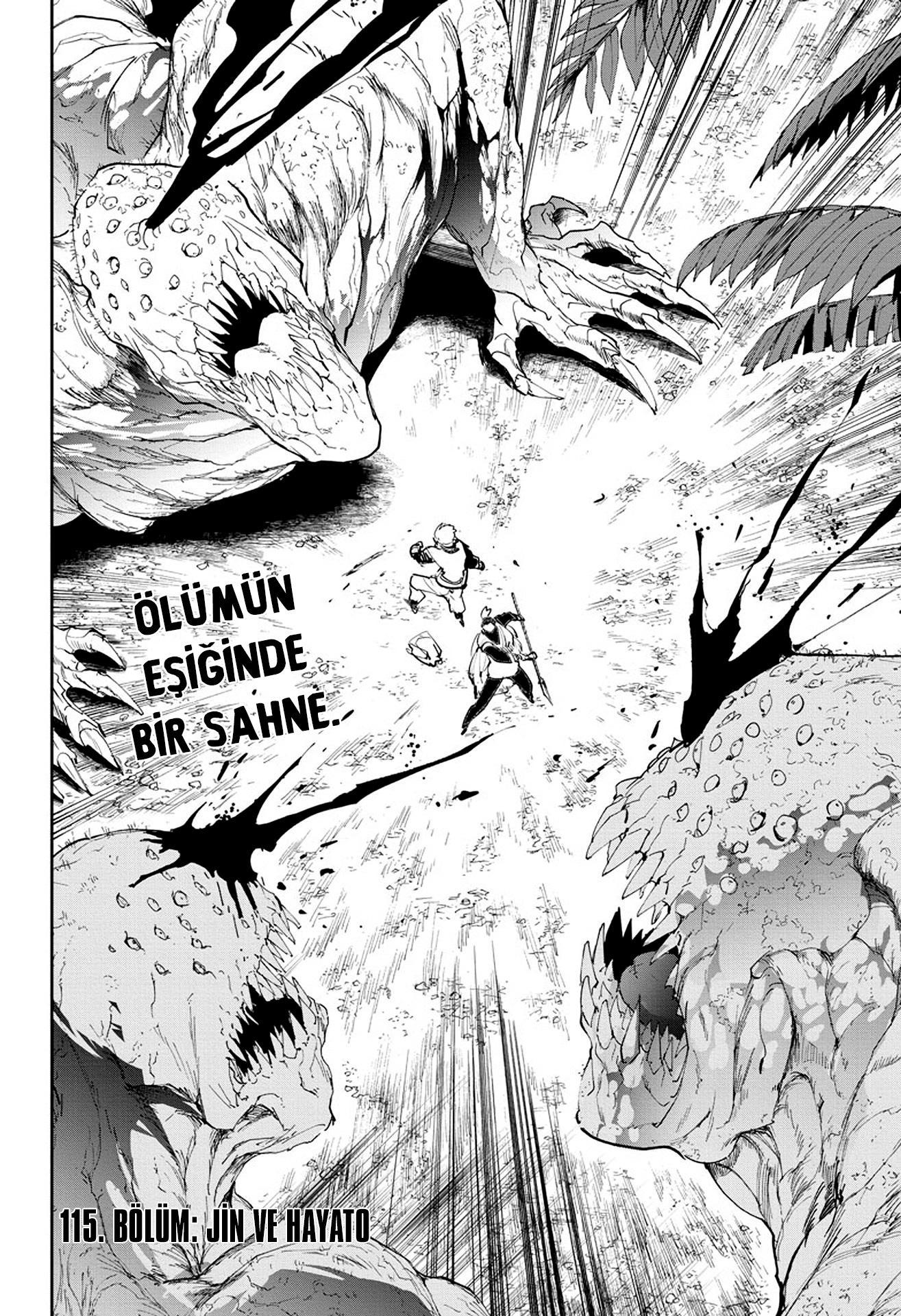 The Promised Neverland mangasının 115 bölümünün 3. sayfasını okuyorsunuz.