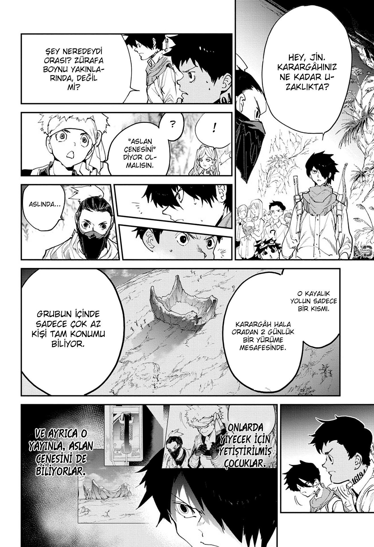 The Promised Neverland mangasının 115 bölümünün 15. sayfasını okuyorsunuz.