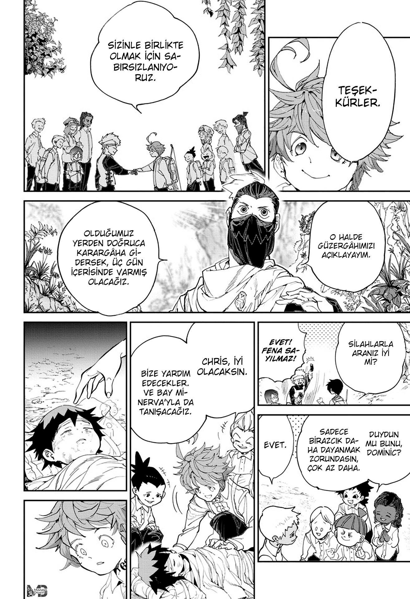 The Promised Neverland mangasının 115 bölümünün 17. sayfasını okuyorsunuz.